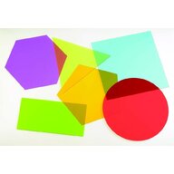 TickiT - Joc matematic Forme uriase 6 buc, Pentru amestecarea culorilor, Multicolor
