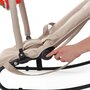 Fotoliu balansoar, BabyTrold, 2 pozitii de inclinare, Husa detasabila, Bara cu jucarii, Maner transport, Pana la 9 kg, 0 luni+, Bej - 10