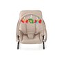 Fotoliu balansoar, BabyTrold, 2 pozitii de inclinare, Husa detasabila, Bara cu jucarii, Maner transport, Pana la 9 kg, 0 luni+, Bej - 4