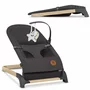 Fotoliu balansoar, Lionelo, June, Cu arcada cu jucarii, Ergonomic, Balansare manuala, Pliabil, 0 luni+, Gri, Resigilat - 9