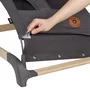 Fotoliu balansoar, Lionelo, June, Cu arcada cu jucarii, Ergonomic, Balansare manuala, Pliabil, 0 luni+, Gri, Resigilat - 22