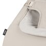 Fotoliu balansoar, Lionelo, Lilac, Cu arcada cu jucarii, Ergonomic, Reglare spatar in 3 pozitii, Pernuta moale invelita in tesatura de bambus, Pliabil, 0-6 luni, Bej - 8