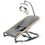 Fotoliu balansoar, New Baby, Snuggle, Pana la 9 kg, Arcada cu jucarii detasabile, Ergonomic, Balansare manuala, Pliabil, 0 luni+, Grey - 1