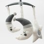 Fotoliu balansoar, New Baby, Snuggle, Pana la 9 kg, Arcada cu jucarii detasabile, Ergonomic, Balansare manuala, Pliabil, 0 luni+, Grey - 5