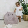Fotoliu din burete, Bubaba, Cozy Kitty, Pentru copii, 9 luni-5 ani, Pink - 3