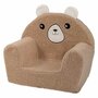 Fotoliu din burete, Bubaba, Cozy Teddy, Pentru copii, 9 luni-5 ani, Brown - 1