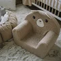 Fotoliu din burete, Bubaba, Cozy Teddy, Pentru copii, 9 luni-5 ani, Brown - 3