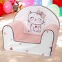 Fotoliu din burete, Bubaba, Kitty, Pentru copii, 9 luni-5 ani, Pink - 3
