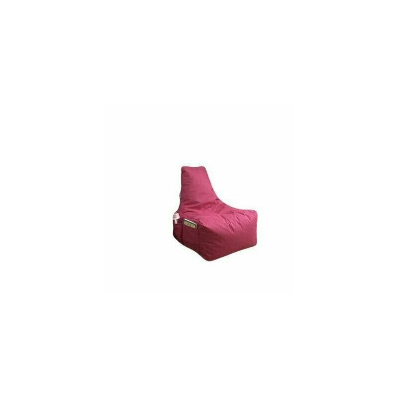 Gimi gym - Fotoliu tip para pentru copii, Big Bean Bag, textil umplut cu perle polistiren, roz