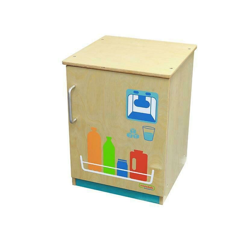 Masterkidz - frigider de jucarie, din lemn, +3 ani, , pentru gradinite