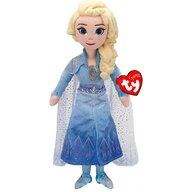 TY - Papusa interactiva Printesa Elsa , Disney Frozen 2 , 40 cm din Plus