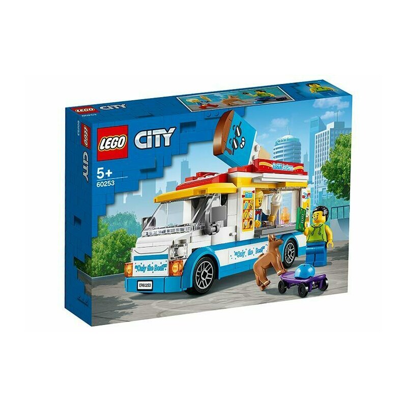 Lego - set de joaca furgoneta cu inghetata ® city, pcs 200