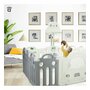 Gardulet loc de joaca, Asalvo, Cu cos de baschet si activitati, Dezvolta abilitatile cognitive, motorii si inteligenta, 160 x 120 cm, Conform cu EN71, 0-6 ani, Multicolor - 13