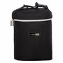 Geanta biberon, FreeON, Double Style, Pentru 2 biberoane, Mentine continutul atat cald, cat si rece, Black
