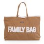 Childhome - Geanta  Family Bag, aspect piele intoarsa Bej - 1