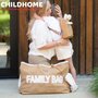 Childhome - Geanta  Family Bag, aspect piele intoarsa Bej - 5
