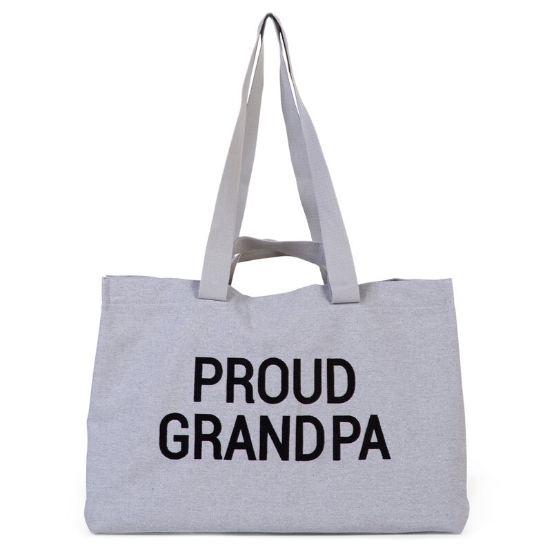 Childhome - geanta proud grandpa gri