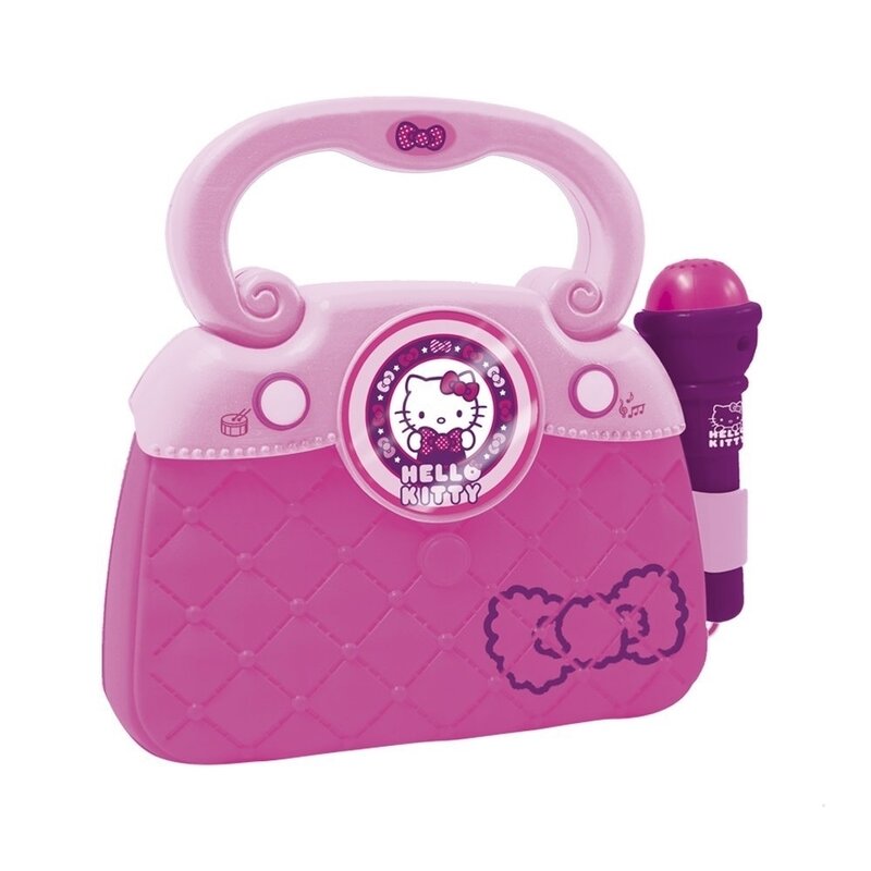 Reig musicales - geanta cu microfon si amplificator, hello kitty
