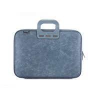 Geanta lux business laptop 15,6 Bombata Denim-BlueJeans