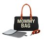 Geanta mamici, Baby Mix, Mommy Bag, Spatioasa si practica, 29 x 43 x 22 cm, Include salteluta pentru infasat, Black - 2