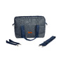 Sensillo - Geanta pentru carucior, Indiana, Cu aspect de geanta sport, Din material impermeabil, Cu fermoar, 43 x 43 x 13 cm, Bleumarin - 2