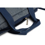 Sensillo - Geanta pentru carucior, Indiana, Cu aspect de geanta sport, Din material impermeabil, Cu fermoar, 43 x 43 x 13 cm, Bleumarin - 6