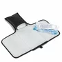 Geanta pentru mamici, Jane, Cu 2 buzunare exterioare, Cu multiple compartimente, Cu saltea de infasat inclusa, 44 x 34 cm, Conform cu standardul de securitate europeana EN 71-3:2019, Soil - 8