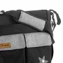 Geanta pentru mamici, Jane, Cu 2 buzunare exterioare, Cu multiple compartimente, Cu saltea de infasat inclusa, 44 x 34 cm, Conform cu standardul de securitate europeana EN 71-3:2019, Soil - 5