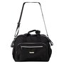 Geanta pentru scutece, FreeON, Style, Impermbeabila, Cu multiple buzunare, Dimensiune compacta, 39x32x18 cm, Black - 5