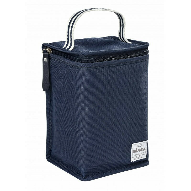 Beaba - geanta termoizolanta - stripe bleumarin
