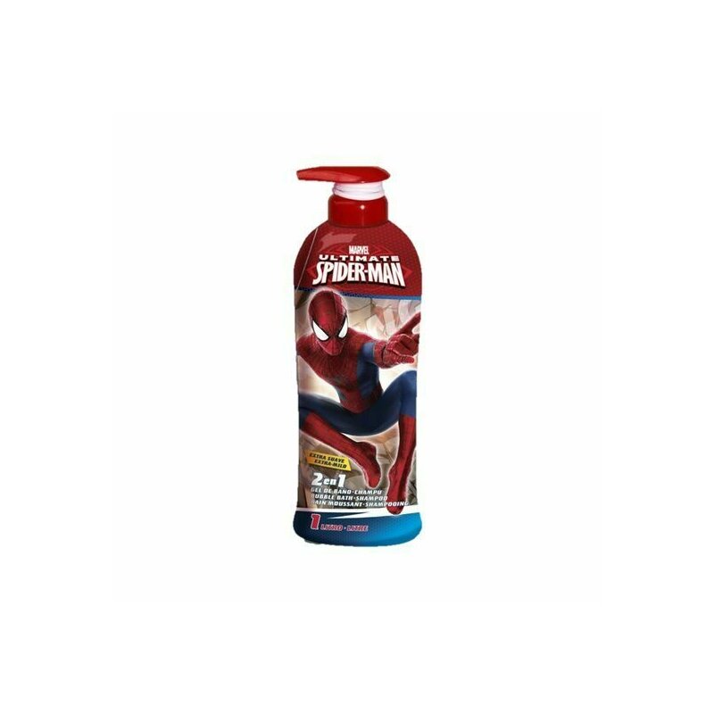 Gel De Dus Si Sampon 2 In 1 Spiderman Baieti Fara Lacrimi 1000Ml