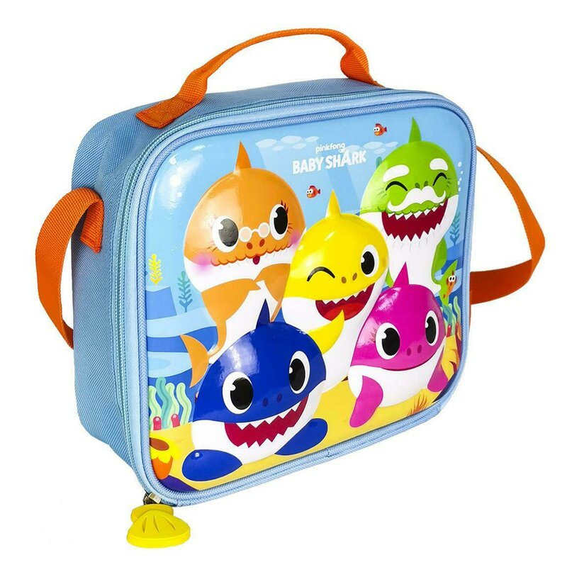Cerda - geanta pentru pranz 3d, 23x19x8 cm baby shark