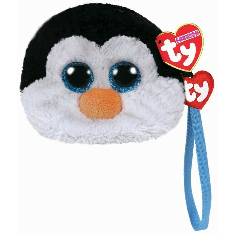 Ty - gentuta pinguinul waddles, pentru umar, 10 cm, din plus