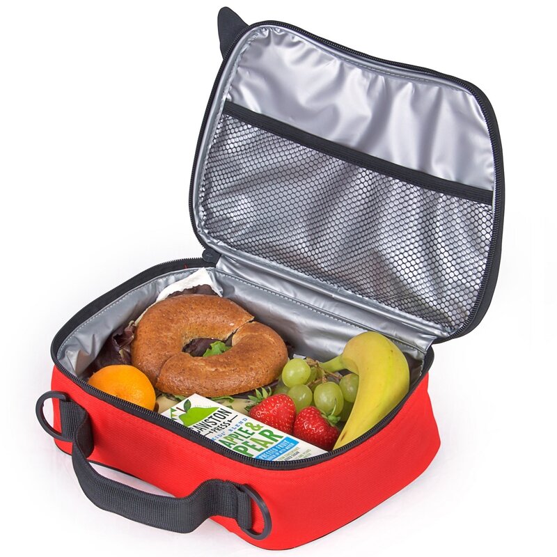 Trunki - geanta pentru pranz lunch bag, rosu