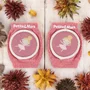 Genunchiere cu pernute, Petite&Mars, Cu elastic, Material respirabil, Stratul antiderapant, 13x10 cm, 6 luni+, Roz - 2