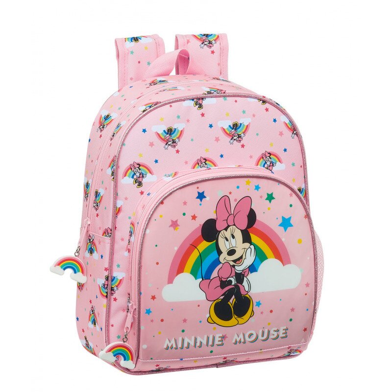 Ghiozdan clasa 0 minnie mouse rainbow