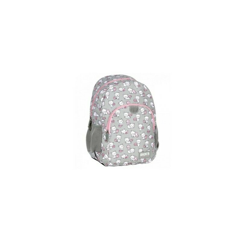 Ghiozdan pentru fetite, Backup, Impermeabil, Pisicute cute, cu 2 compartimente, PLB6T26, 34x26x14cm