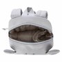 Ghiozdanel, FreeON, Little Explorer, Cu 2 compartimente, Cu buzunare laterale, Inchidere cu fermoar, Bretele si spate captusite si moi, Cu eticheta pentru nume, 22x9,5x7,5 cm, Grey - 4