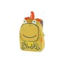 Ghiozdanel, Jane, Frog, Cu un compartiment interior pentru sticla, Inchidere cu fermoar, Bretele si spate captusite si moi, Cu eticheta pentru nume, 20.5 x 9 x 30 cm - 1