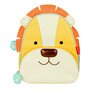 Ghiozdanel, Skip Hop, Zoo, Cu centura de siguranta detasabila, Reglabila, Include eticheta pentru nume, 28x13x30 cm, 3 ani+, Lion - 2
