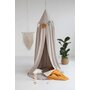 Babyly - Ghirlanda decor din catifea, decoratiune pentru camera copilului - Velvet lila, menta si galben mustar - 4