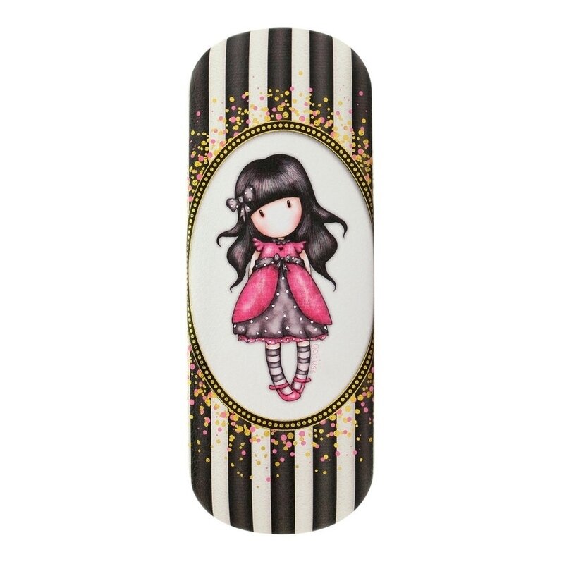 Gorjuss stripes - etui ochelari - ladybird