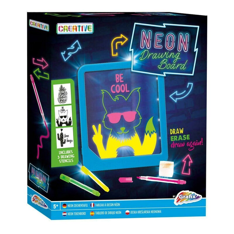 Grafix - tablita pentru desen neon