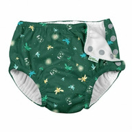 Green Fireflies 12 luni - Slip inot SPF 50+ refolosibil, cu capse Green Sprouts by iPlay