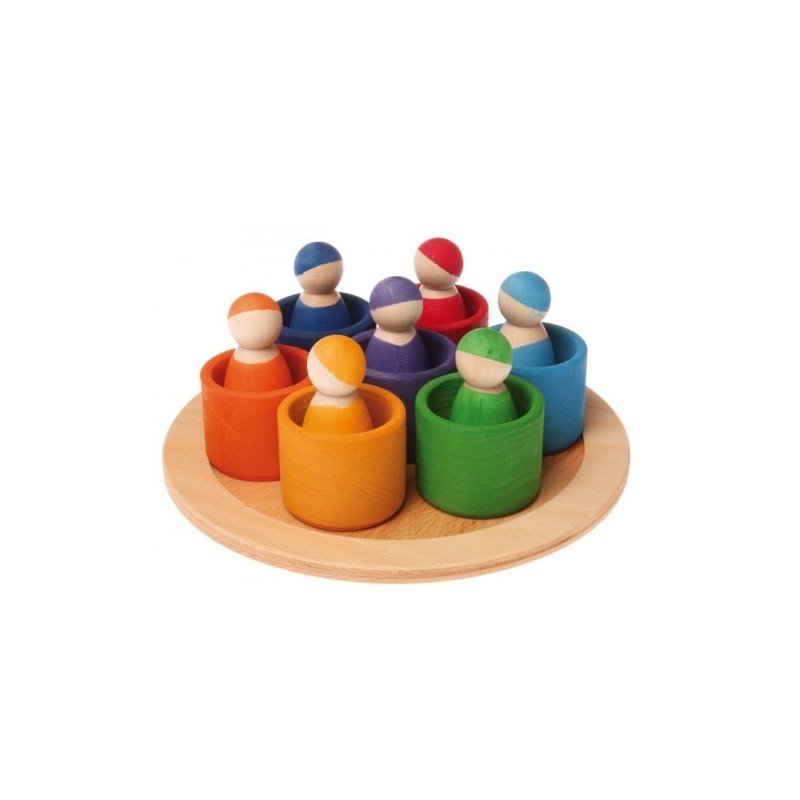 Grimm's spiel und holz design - 7 prieteni in 7 casute