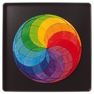 GRIMM'S Spiel und Holz Design - Spirala culorilor - puzzle magnetic