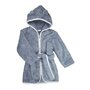 NICOL - Halat de baie cu fermoar pentru copii Nicol Gri Marimea 98-104 - 3