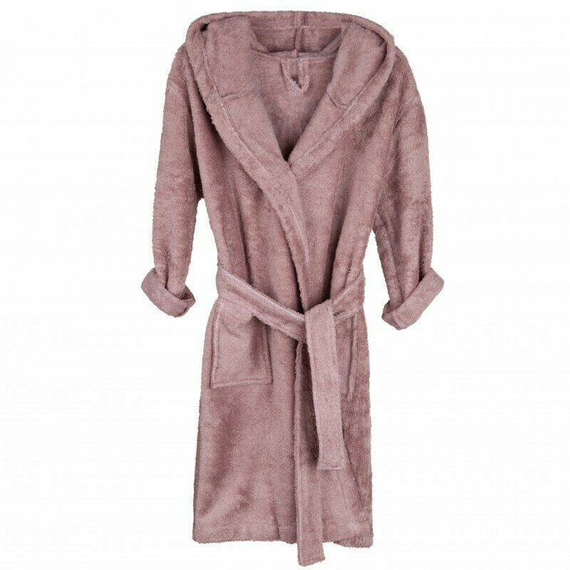 Timboo - halat de baie frotir, 4-6 an,i din bambus, mellow mauve