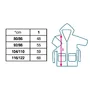 Halat de baie, New Baby, Pentru copii, Cu buzunare, Cu cordon, Marime 104/110, Din bumbac 100%, Beige - 4
