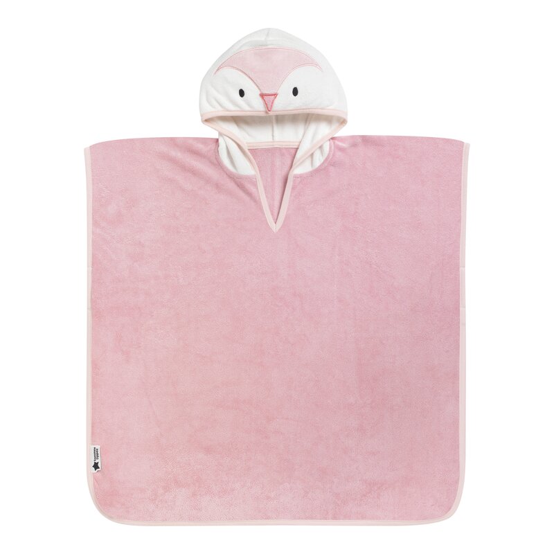 Tommee tippee - poncho pinguinul penny , 2-4 ani din poliester, roz